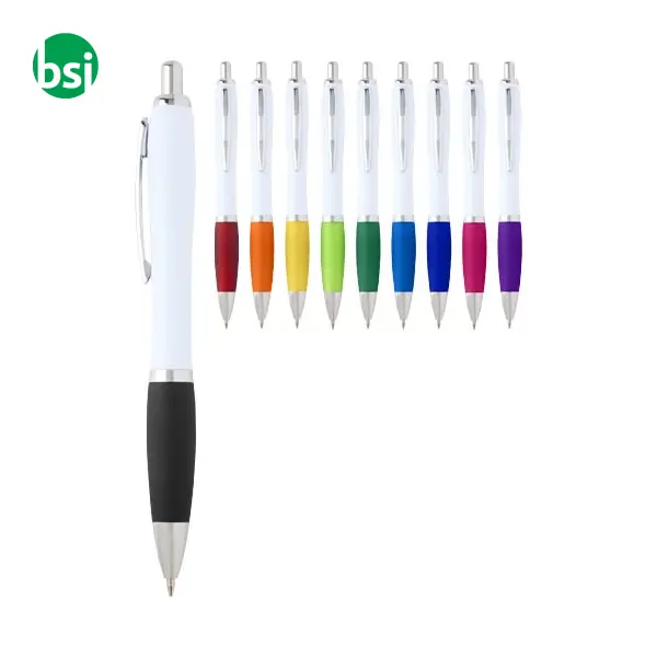 Penna a sfera in plastica riciclata Nash -  6