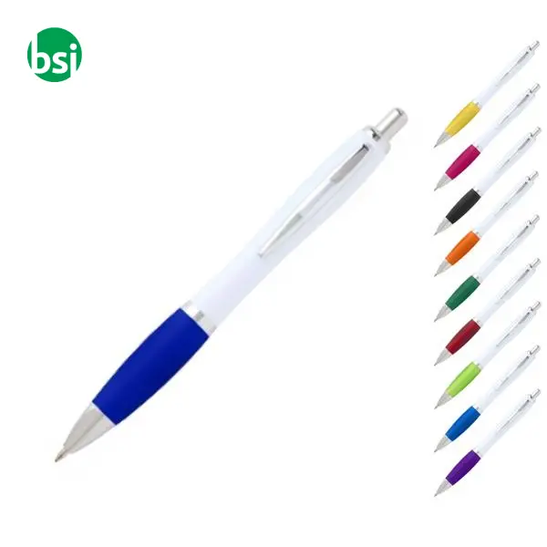 Penna a sfera in plastica riciclata Nash -  1