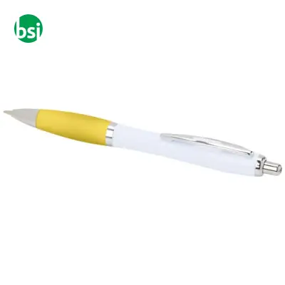 Penna a sfera in plastica riciclata Nash refill blu - Immagine 5