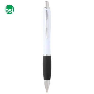Penna a sfera in plastica riciclata Nash refill blu - Immagine 16