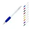 Penna a sfera in plastica riciclata Nash refill blu - Anteprima 1