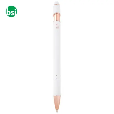 Penna a sfera con finitura oro rosa Nanna - Immagine 3