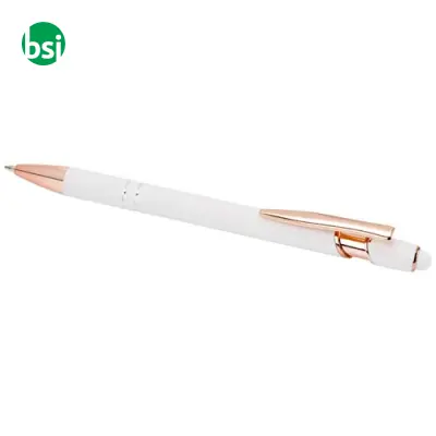 Penna a sfera con finitura oro rosa Nanna - Immagine 4
