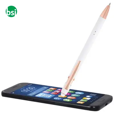 Penna a sfera con finitura oro rosa Nanna - Immagine 5