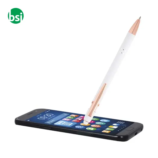 Penna a sfera con finitura oro rosa Nanna -  5