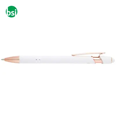 Penna a sfera con finitura oro rosa Nanna - Immagine 2