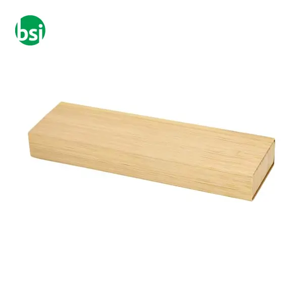 Set di penna a sfera e portamina in bambù Oblys -  3