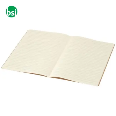 Taccuino formato A5 in carta kraft con pagine a righe Slyk - Immagine 5