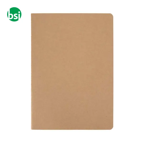 Taccuino formato A5 in carta kraft con pagine a righe Slyk -  3