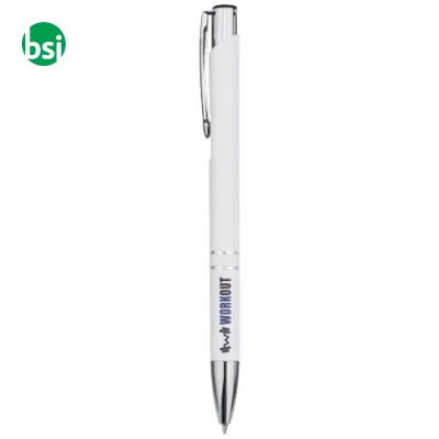 Penna a sfera in alluminio riciclato Moneta - Immagine 3