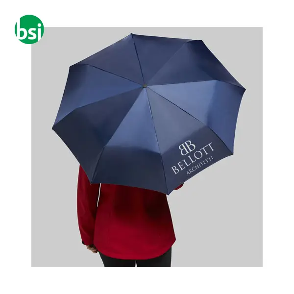 Ombrello pieghevole Alex da 21,5'' con chiusura/apertura - 109016 -  7