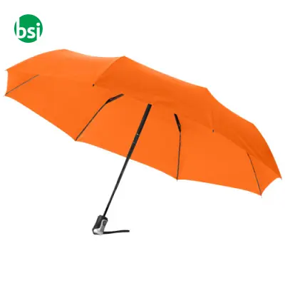 Ombrello pieghevole Alex da 21,5'' con chiusura/apertura - 109016 - Immagine 15