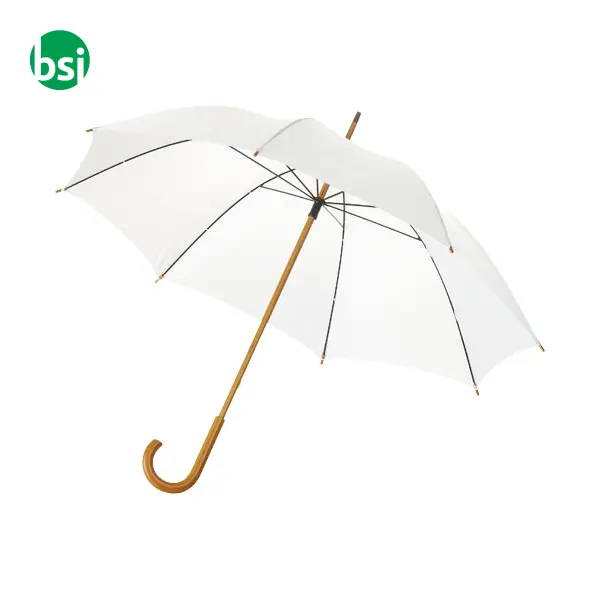 Ombrello Jova da 23'' con manico e asta in legno - 109068 -  5