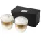 Set personalizzabile di 2 tazze in vetro per caffè Boda - Anteprima 2