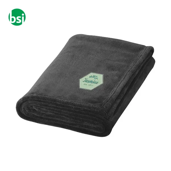 Coperta personalizzabile in fleece extra morbida Bay -  2