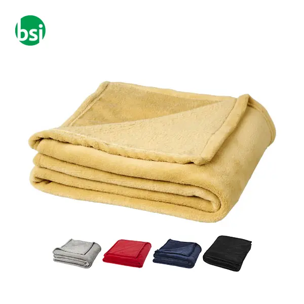 Coperta personalizzabile in fleece extra morbida Bay -  1