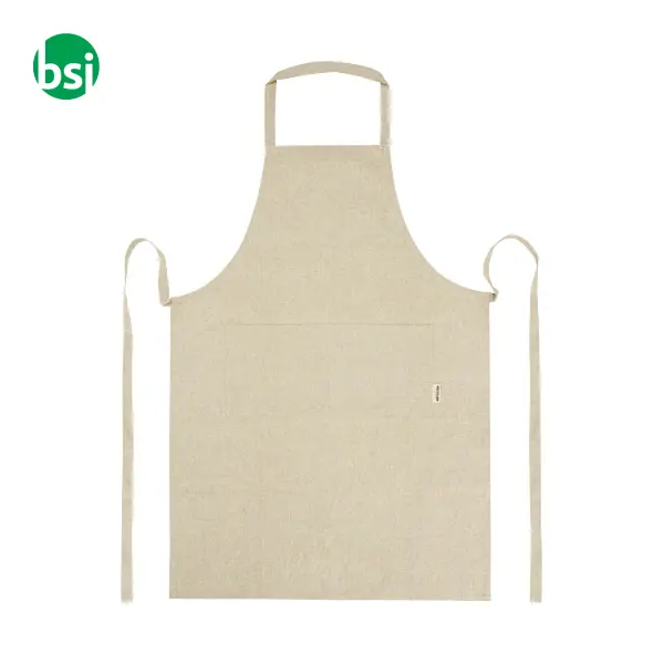 Grembiule personalizzabile in cotone riciclato 200gr Pheebs -  4