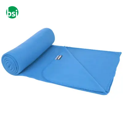 Coperta personalizzabile in polar fleece RPET Willow - Immagine 4