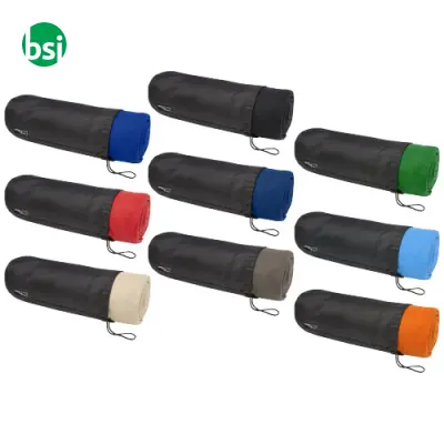 Coperta personalizzabile in polar fleece RPET Willow - Immagine 7