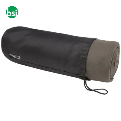 Coperta personalizzabile in polar fleece RPET Willow - Immagine 10