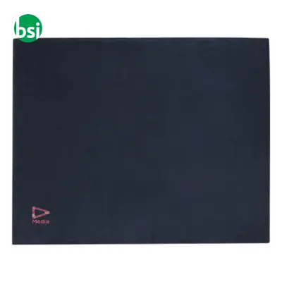 Coperta personalizzabile in coral fleece RPET Lily - Immagine 3