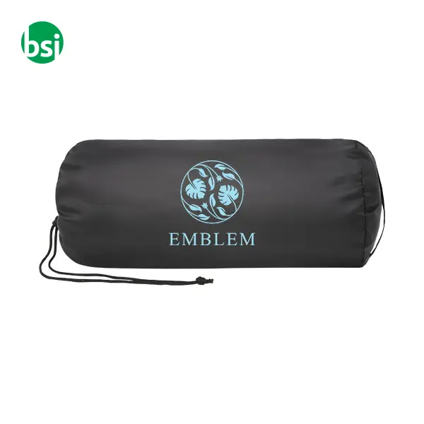 Coperta personalizzabile in coral fleece RPET Lily -  2