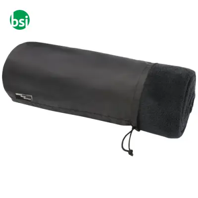 Coperta personalizzabile in coral fleece RPET Lily - Immagine 10