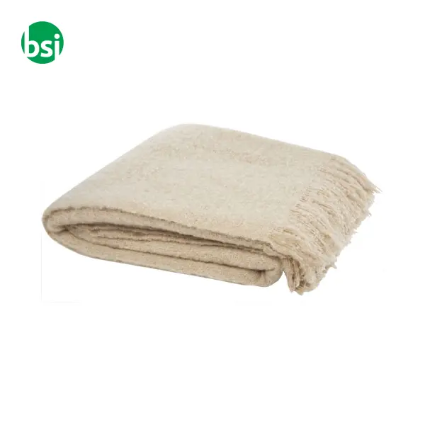 Coperta personalizzabile in mohair RPET Ivy -  7