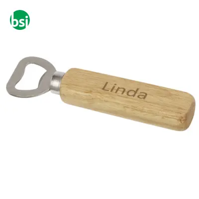 Apribottiglie in legno personalizzabile Brama - Immagine 4