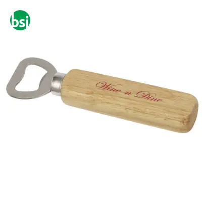 Apribottiglie in legno personalizzabile Brama - Immagine 3