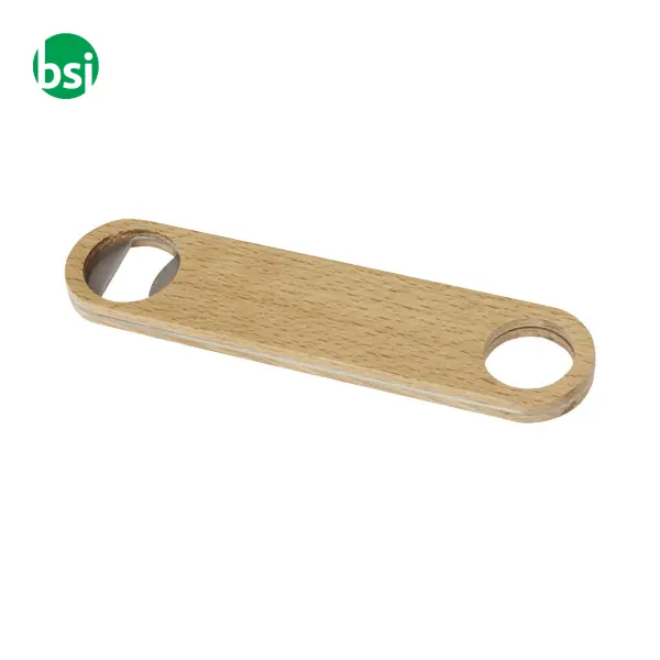 Apribottiglie in legno personalizzabile Origina -  1