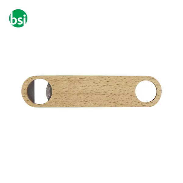 Apribottiglie in legno personalizzabile Origina -  5