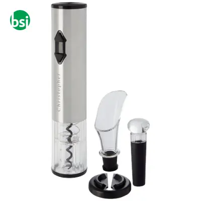 Cavatappi elettrico personalizzato con accessori Pino - Immagine 4