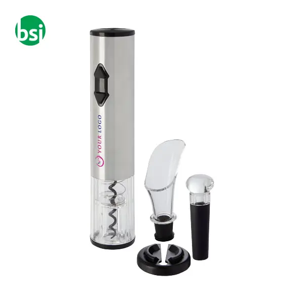 Cavatappi elettrico personalizzato con accessori Pino -  2