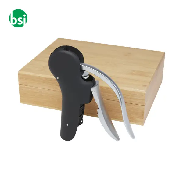 Cavatappi personalizzabile in acciaio Nebby -  1