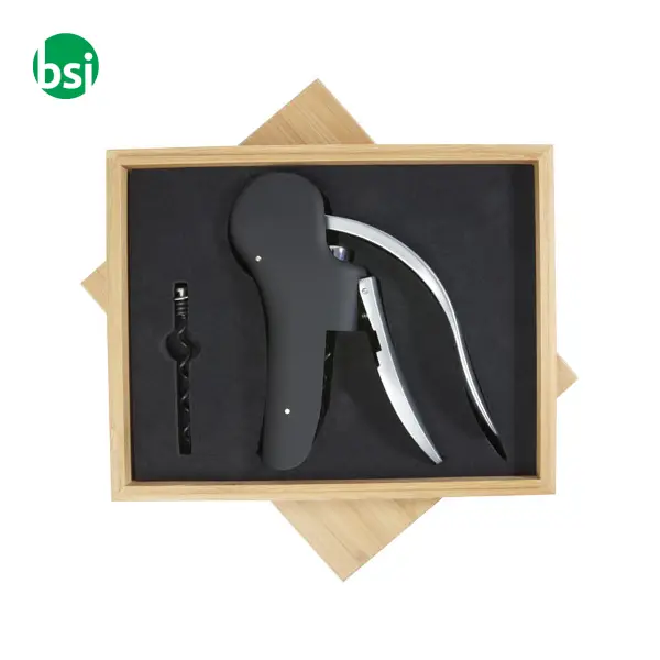 Cavatappi personalizzabile in acciaio Nebby -  6