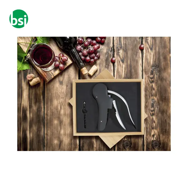 Cavatappi personalizzabile in acciaio Nebby -  8