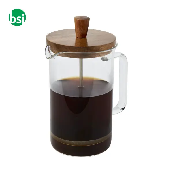 Caffettiera personalizzata french press da 600ml Ivorie -  1