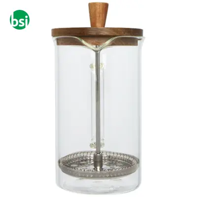 Caffettiera personalizzata french press da 600ml Ivorie - Immagine 5