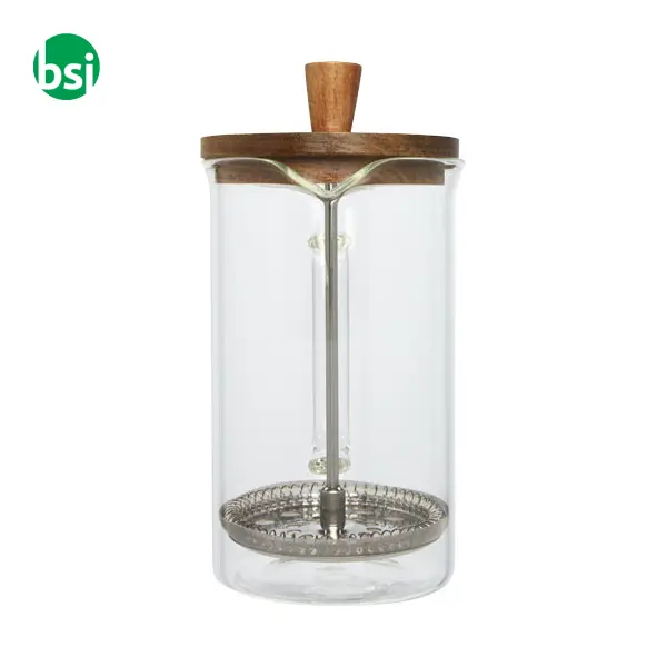 Caffettiera personalizzata french press da 600ml Ivorie -  5
