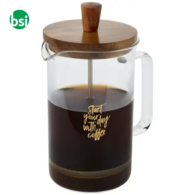 Caffettiera personalizzata french press da 600ml Ivorie - Immagine 2