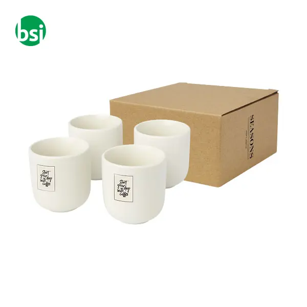 Set personalizzabile di 4 tazze per espresso da 90ml Male -  2