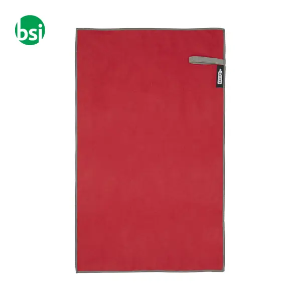 Asciugamano ultraleggero certificato GRS 30 x 50 cm -  5