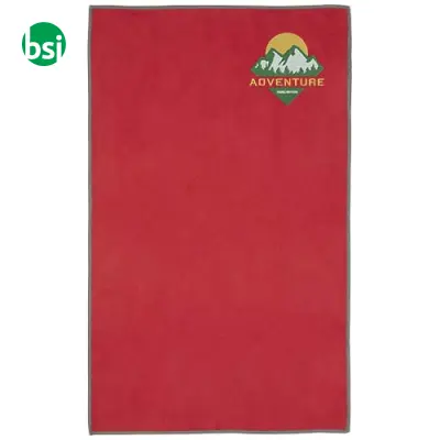 Asciugamano ultraleggero certificato GRS 30 x 50 cm - Immagine 2