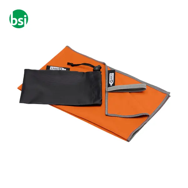 Asciugamano ultraleggero certificato GRS 30 x 50 cm -  9