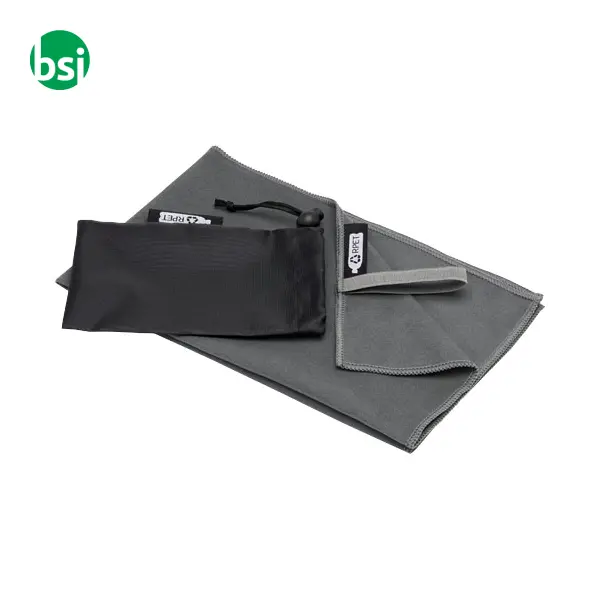 Asciugamano ultraleggero certificato GRS 30 x 50 cm -  11