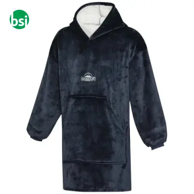 Coperta con cappuccio in tessuto certificato GRS Denali - Immagine 2