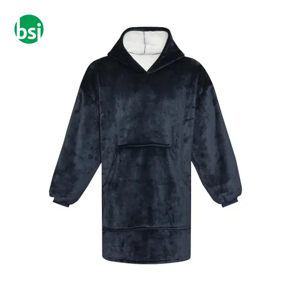 Coperta con cappuccio in tessuto certificato GRS Denali -  3