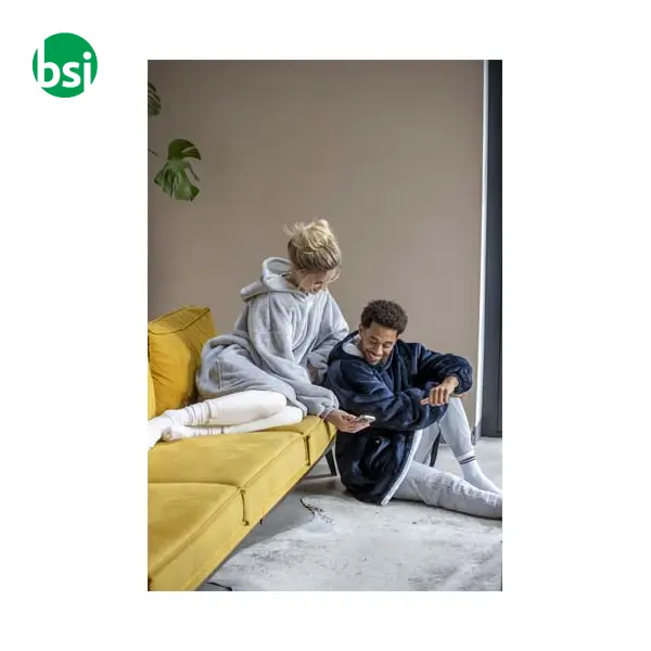 Coperta con cappuccio in tessuto certificato GRS Denali -  6