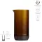 Caraffa per acqua da 430 ml Originalhome - Anteprima 3